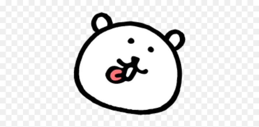 W Bear Emoji Whatsapp Stickers - Clip Art,Link Emoji