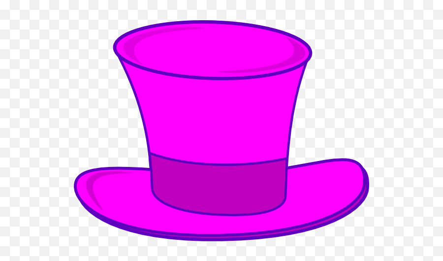 Purple Top Hat Clipart - Purple Top Hat Clipart Emoji,Top Hat Emoji