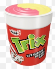 Trix Trixyougurt Yogurt - Strawberry Banana Trix Yogurt Emoji,Yogurt Cup Emoji