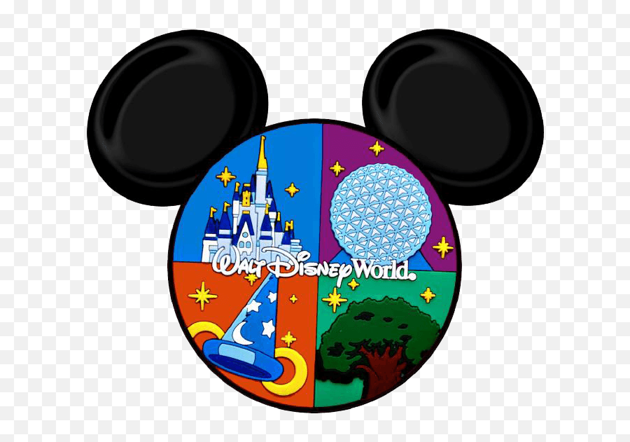 Disney World Mickey Head - Disney World Park Clipart Emoji,Find The Emoji Disney World