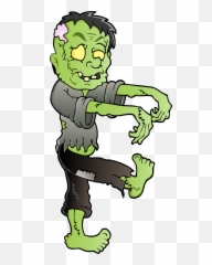 Transparent Background Kid Friendly Zombie Clipart - Transparent Background Png Image Zombie Png Emoji,Zombie Emoji