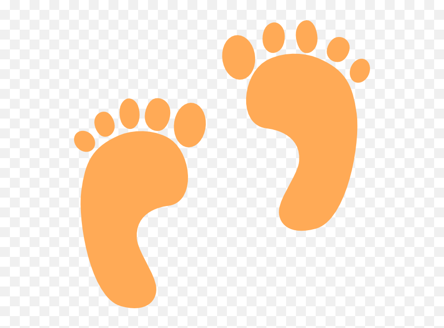 Infant Clipart Footprint Infant - Footprints Cliparts Emoji,Footprint Emoji