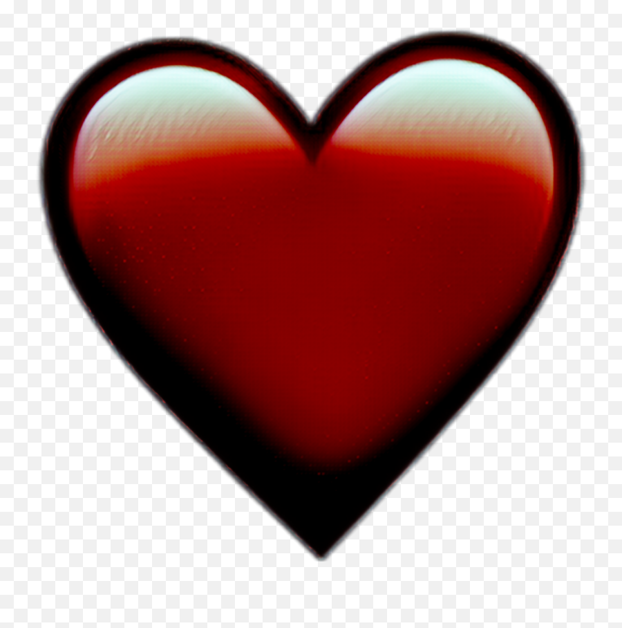 Emoji Cœurheart Apple - Sticker By Heart,Emojic