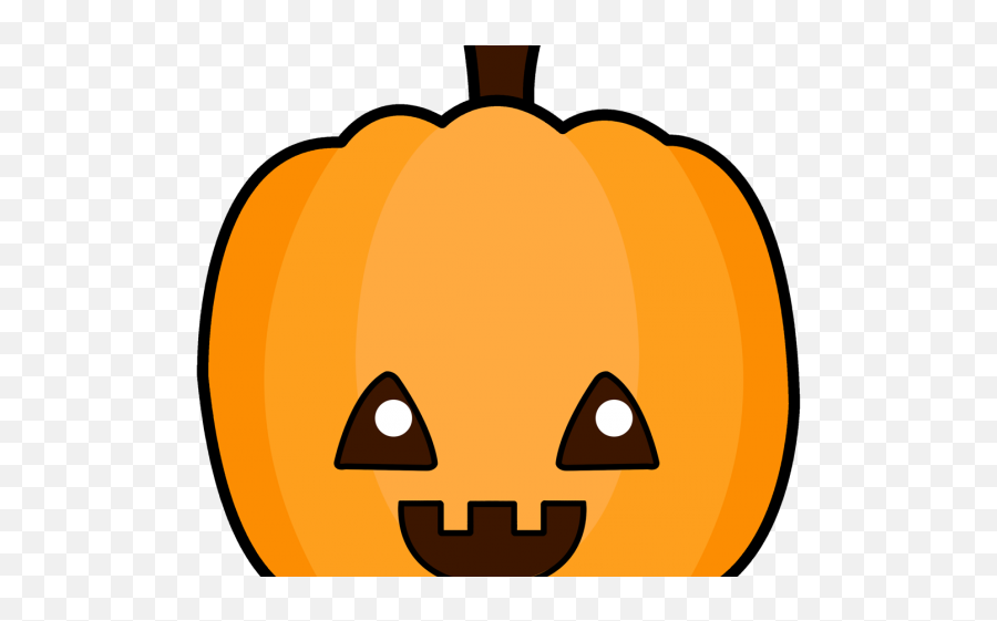 Pumpkin Clipart Basic - Transparent Cute Pumpkin Png Emoji,Pumpkin Emoticon