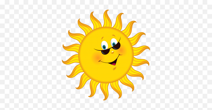 Download Sunshine Free Png Transparent Image And Clipart - Clip Art Sun Emoji,100 Emoji No Background