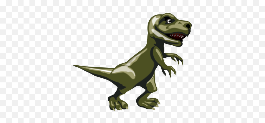 Green Dinosaur Design Logo - Tyrannosaurus Emoji,Velociraptor Emoji