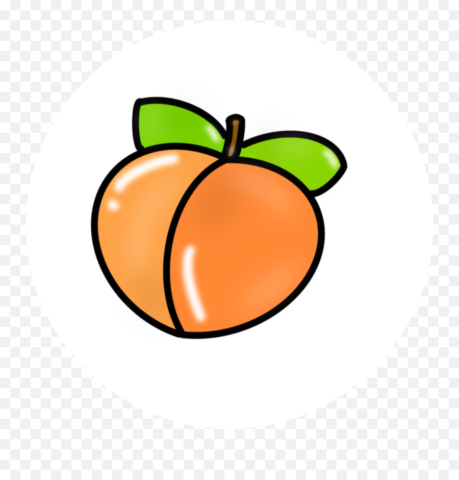 Peach Fruit Sticker - Fresh Emoji,What Does The Peach Emoji Mean
