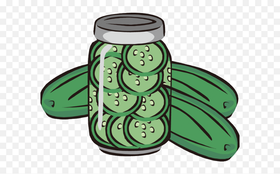 Pickles Clipart Cucumber Slice - Pickles Clipart Emoji,Cucumber Emoji
