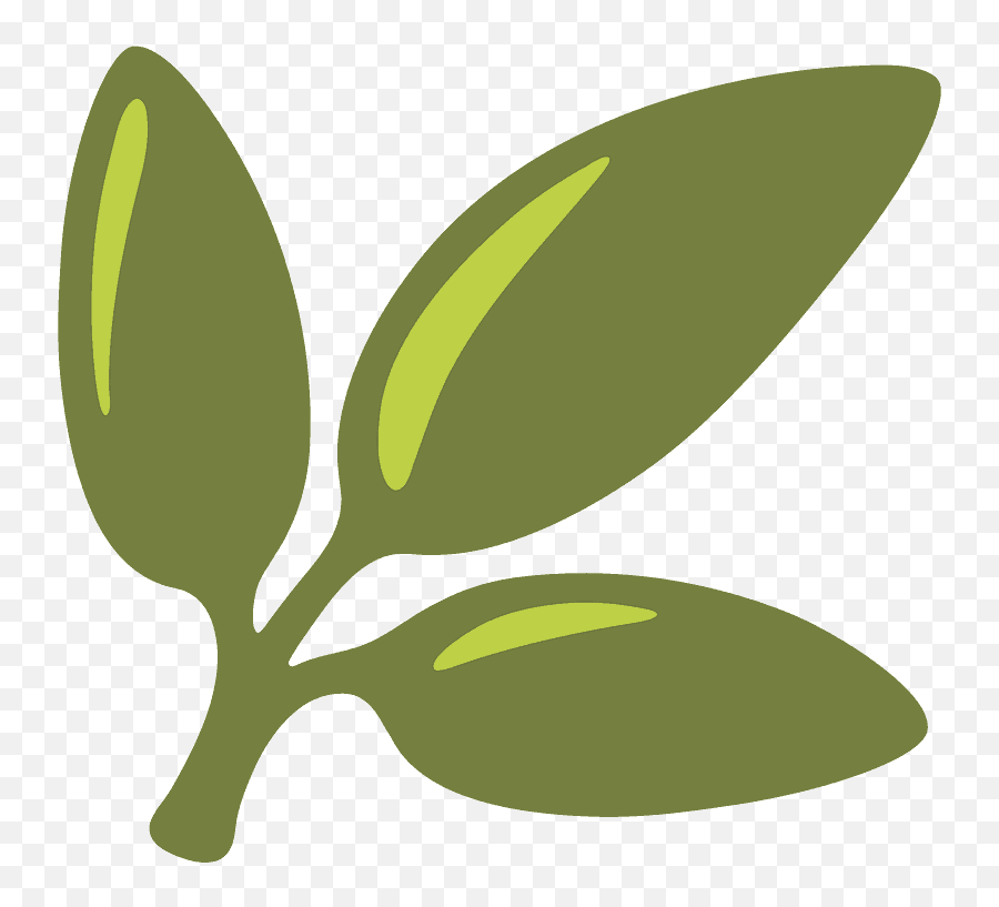 Herb Emoji Clipart - Emoji De Hierva,Seedling Emoji