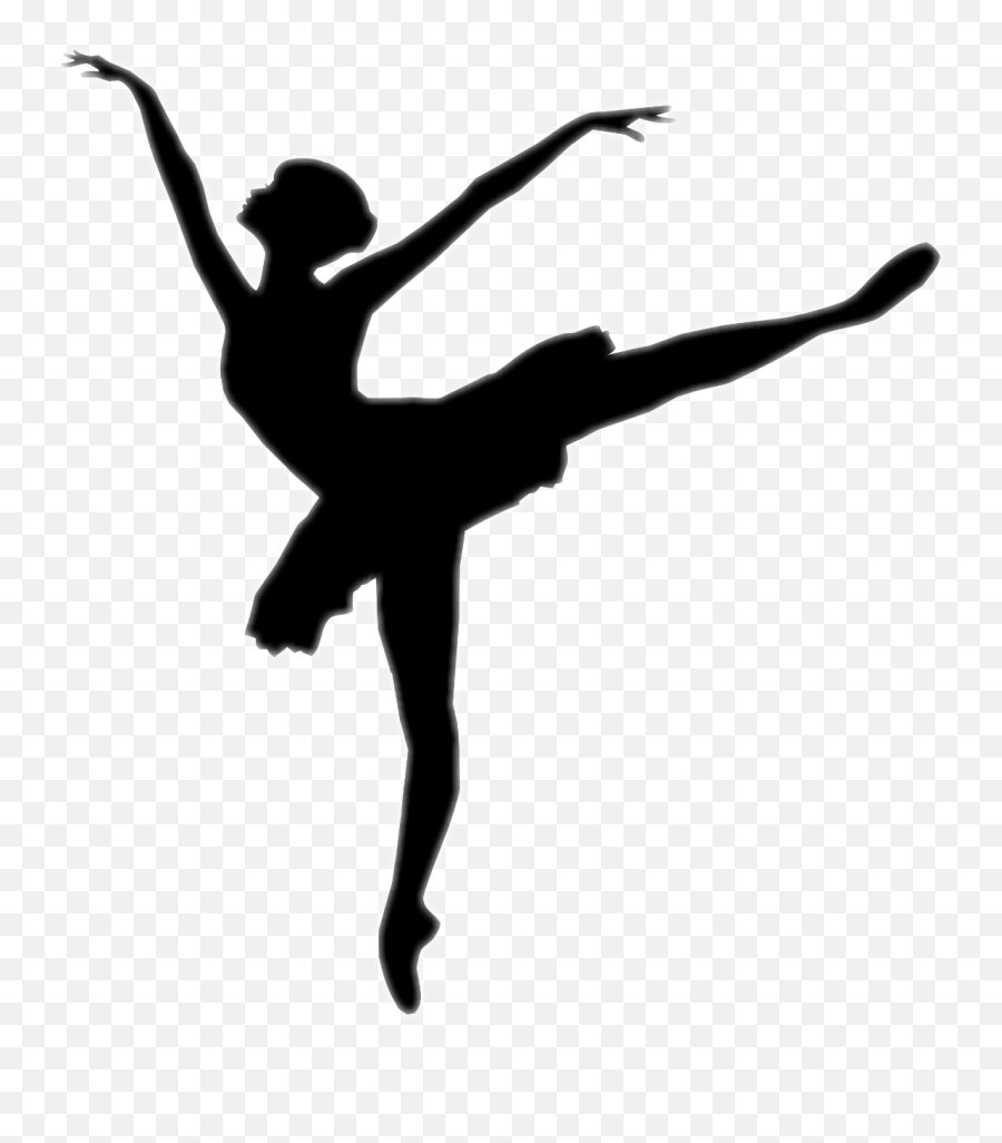 Ballerina Dance Ballet Dancer Black - Ballet Dancer Silhouette Emoji,Ballerina Emoji