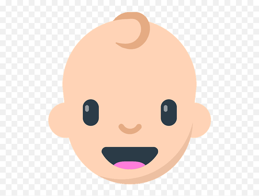 Baby Emoji Clipart - Emoji De Un Bebe,Baby Girl Emoji