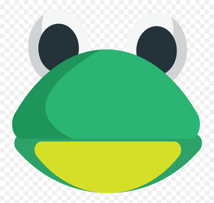 Frog Emoji Clipart - Dot,Frog Emoji Png