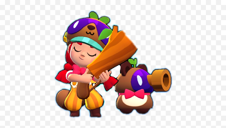 Personnage Skin Et Map Brawl Stars - Jessie Tanuki Brawl Stars Png Emoji,Tanuki Emoji