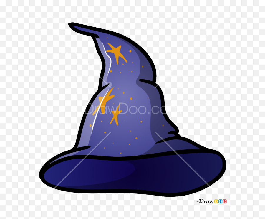 How To Draw Wizard Hat Hats - Wizard Hats Emoji,Wizard Emoji