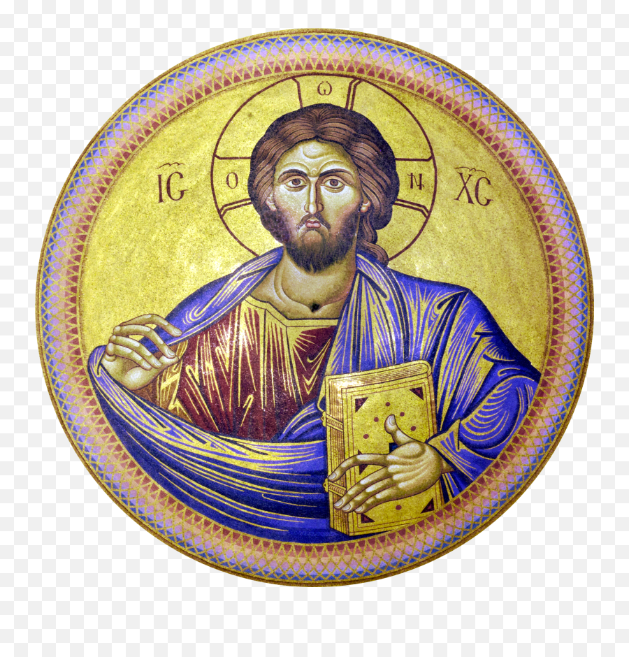 Christ Pantocrator Church Of The Holy Sepulchre - Church Of The Holy Sepulchre Emoji,Emoji Face Meanings