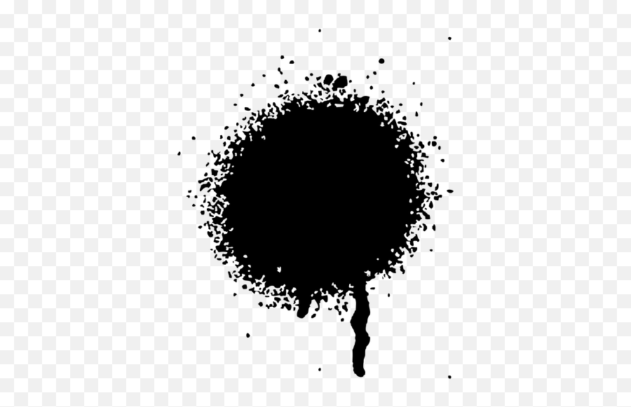 Paint Spray - Black Spray Paint Splatter Emoji,Spray Paint Emoji