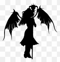 Free Demon Transparent Background - Anime Demon Transparent Background Emoji,Fire Devil Girl Emoji