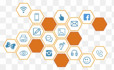 Icon Fonts Vs - Communication Channels Icons Emoji,Emoji Equivalents
