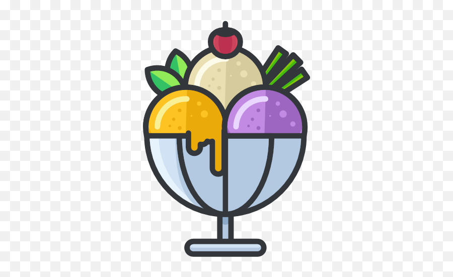 Ice Cream Icon Emoji,Ice Cream Cloud Emoji