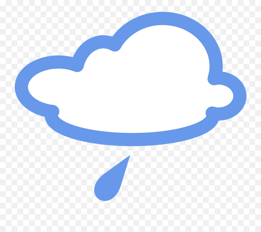 Free Raindrop Rain Illustrations - Windy Weather Symbol Clipart Emoji,Heavy Metal Emoticon