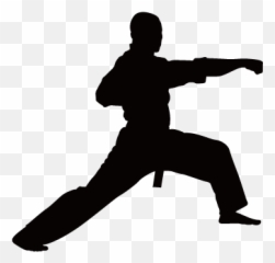 Martial Arts Karate Silhouette Clip Art - Taekwondo Martial Arts Silhouette Emoji,Karate Emoji