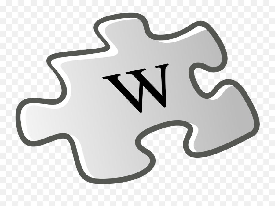 Wiki Letter W - Wikipedia Svg Emoji,Puzzle Emoji