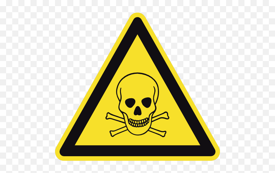 Poison Sign Sticker - Toxic Symbol Emoji,Poison Emoji