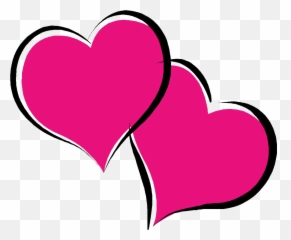Library of pink heart png black and white files - Love Clipart Emoji