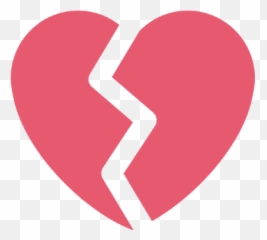 Heart - Twitter Broken Emoji