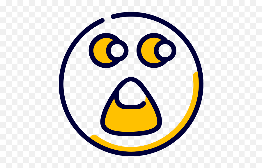 Shocked - Circle Emoji,Stunned Emoji