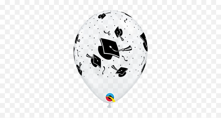 11 Inch Printed Latex Helium Balloons - Globos De Egresados Emoji,Graduation Hat Emoji
