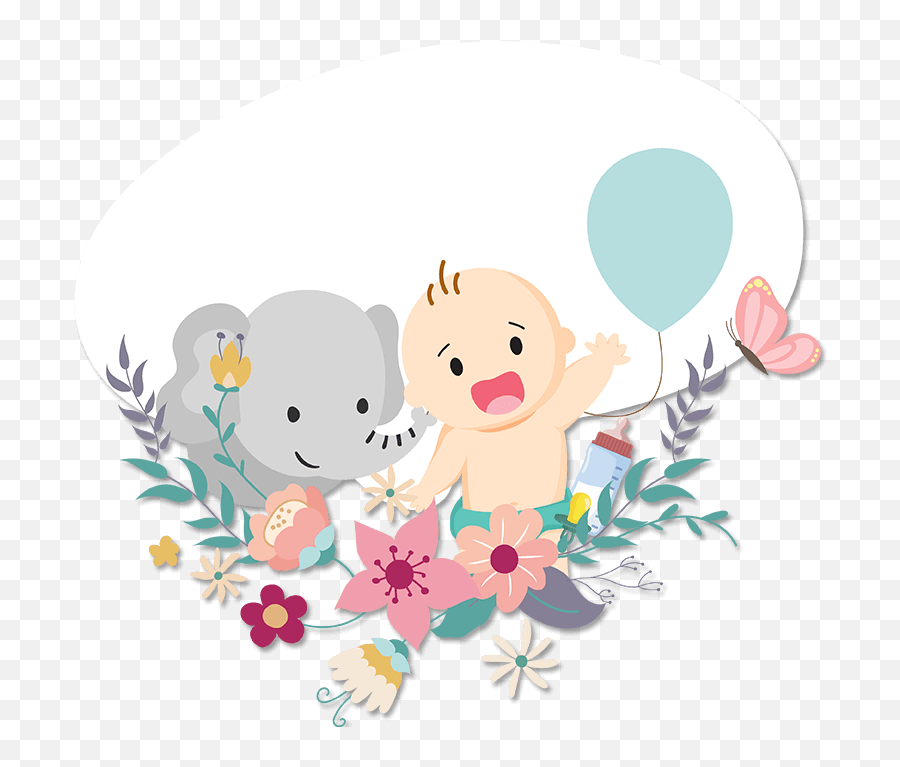 Elephant Baby Shower Snapchat Filter - Baby Boy Snapchat Filter Emoji,Baby Emoji On Snapchat