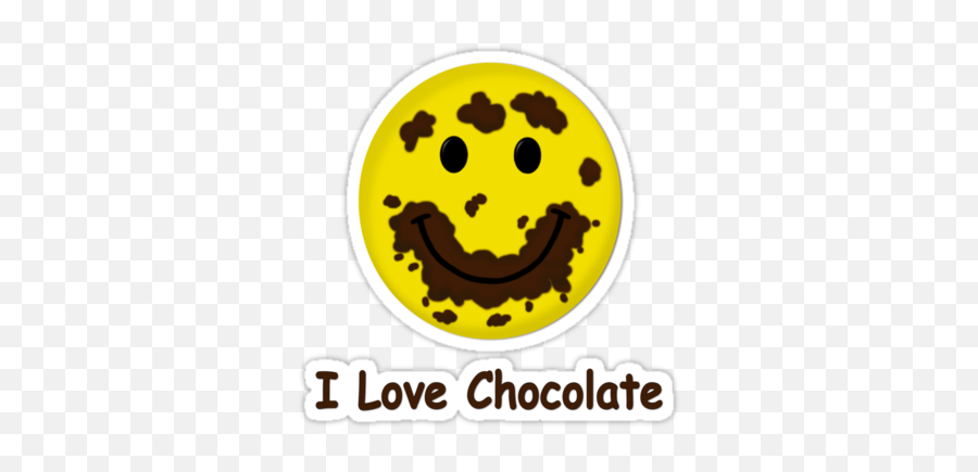 Ignore This - Chocolate Smiley Face Emoji,Whining Emoji