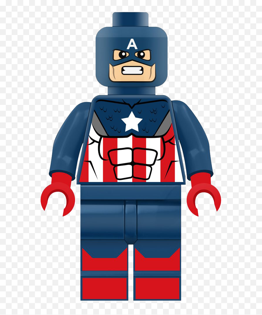 Captain America Lego Clipart Png - Capitan America Lego Png Emoji,Captain America Emoji