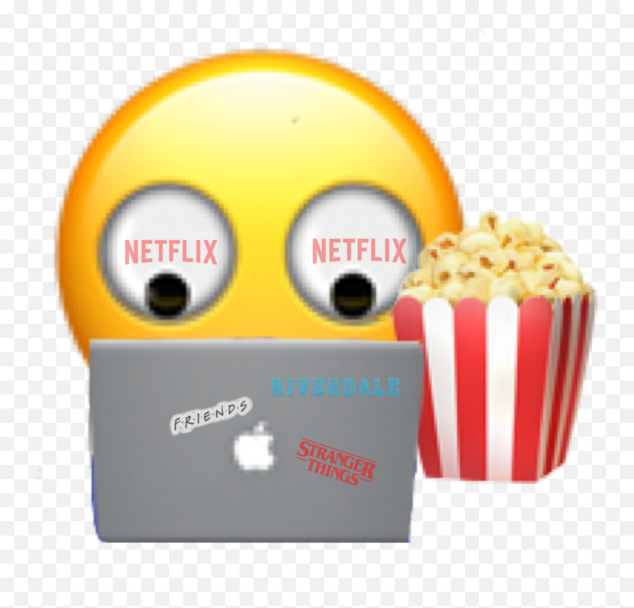 Netflixemoji Emoji Sticker By H E N N A - Illustration,Emoji H