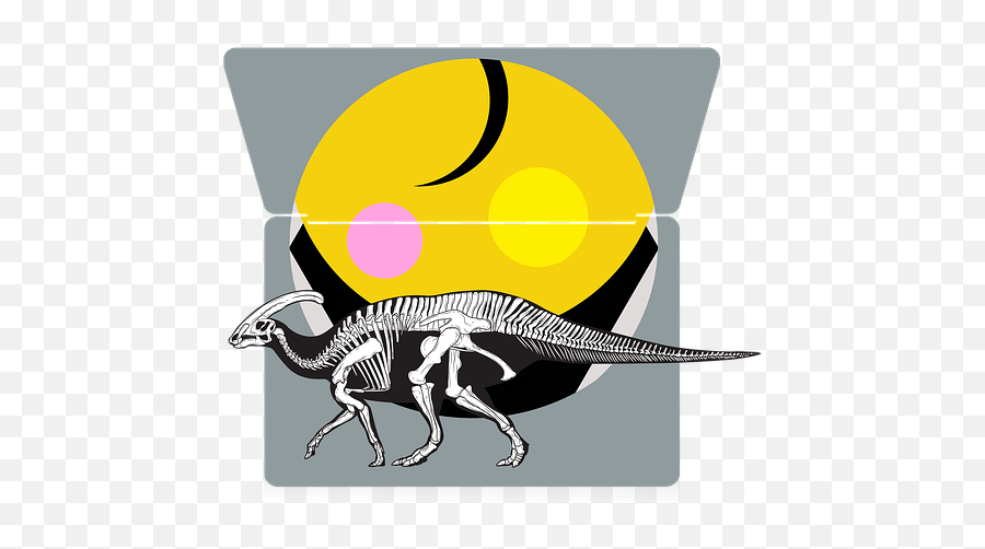 Art Emoji Smiley - Crescent,Velociraptor Emoji