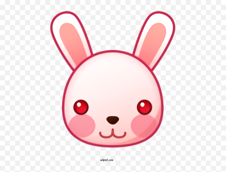Holidays Pink Cartoon Nose For Easter - Easter Clipart Emoji,Easter Emoji