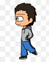 Top Walk Man Stickers for Android u0026 iOS Gfycat - Cartoon Boy Walking Png Emoji