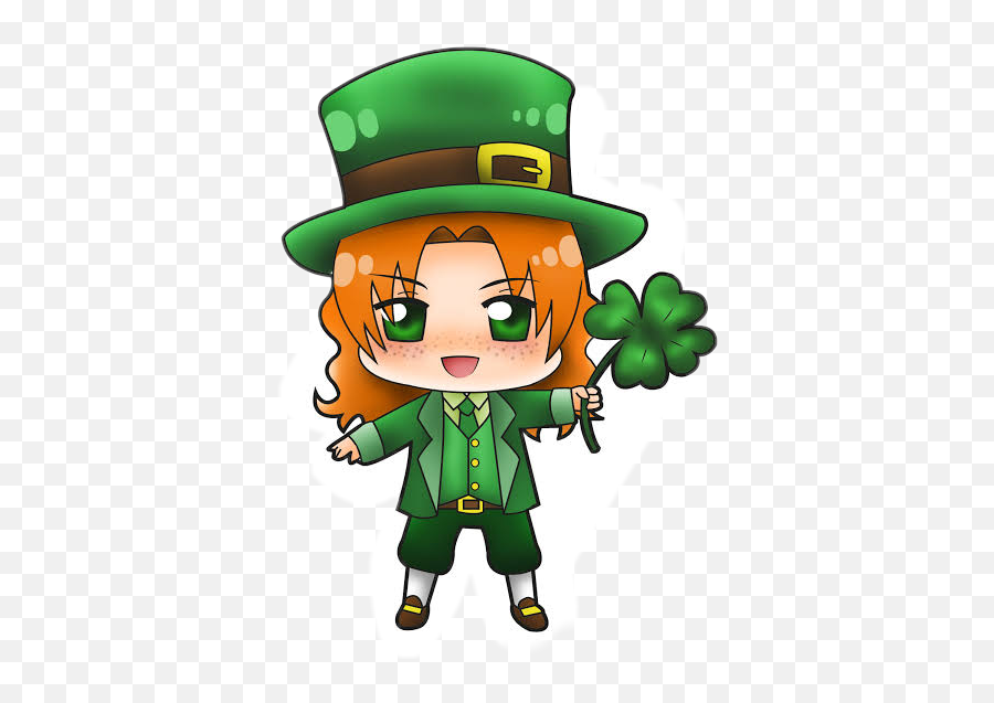 Happy St Patricku0027s Day Sticker Challenge On Picsart - Leprechaun Girl Emoji,St Patrick's Day Emojis
