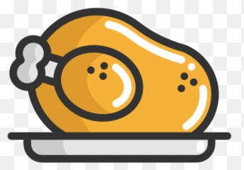 Turkey Icon At Getdrawings - Roast Chicken Icon Png Emoji,Chicken Leg Emoji