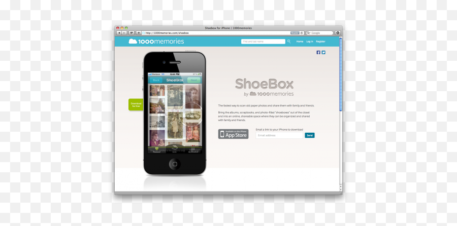 Shoebox Iphone Ap Via Swissmiss Scan And Share Your Old - Madison Square Garden Emoji,Ios 8.3 Emojis For Android