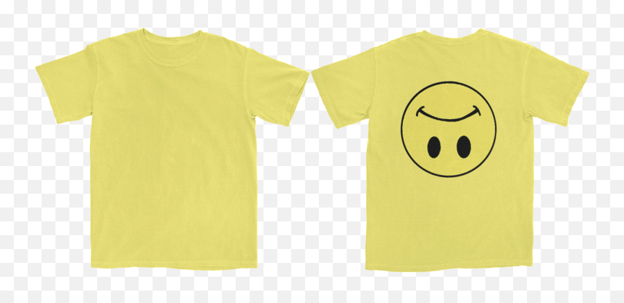 Luv Upside Down Smiley 2020 White - Short Sleeve Emoji,Upside Down Emoticon