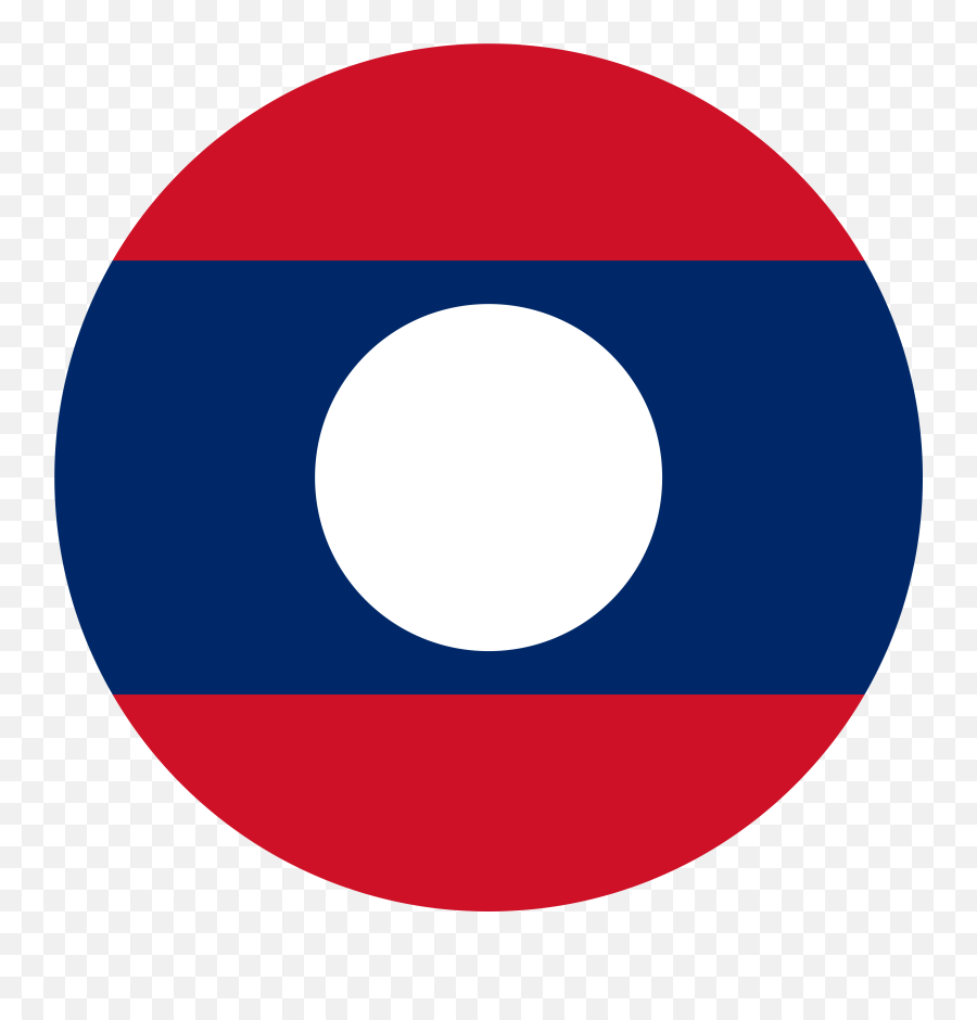 Flag Of Laos Flag Download - Laos Flag Icon Png Emoji,St Lucian Flag Emoji
