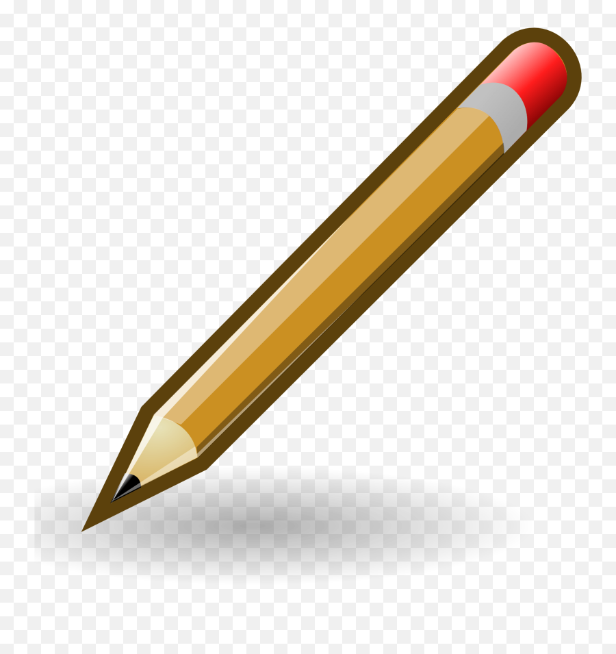 Pencil Transparent Clipart - Writing Pictures No Background Emoji,Emoji Pencil