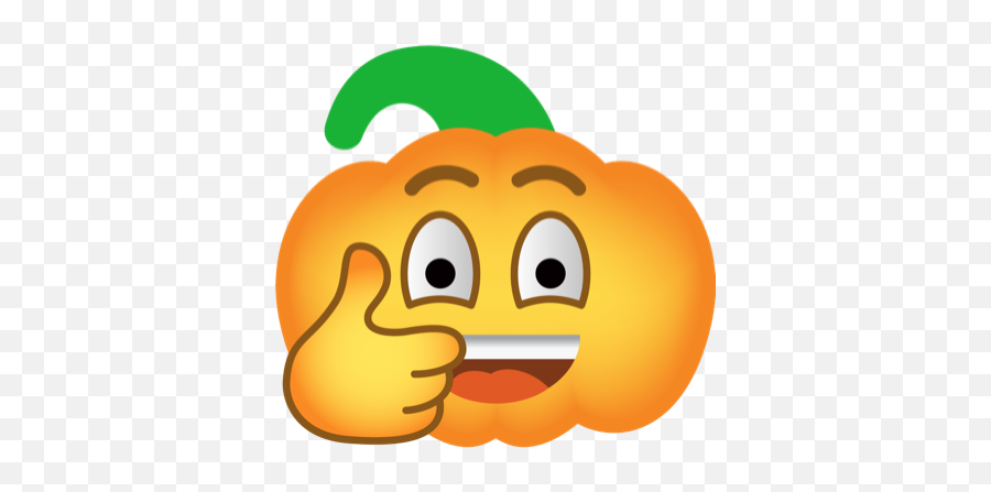 Pumpkin Halloween Emoji Sticker - Smiley,Emoji Pumpkins
