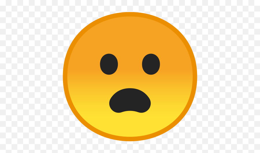 Frowning Face With Open Mouth Emoji Meaning And Pictures - Open Mouth Emoji Discord,Yawn Emoji