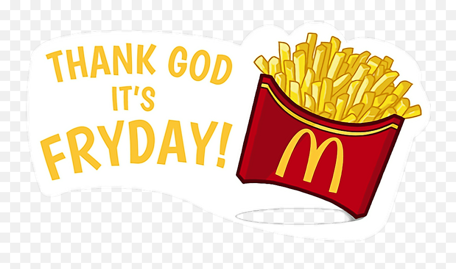 Frenchfries Fries Potato Mcdonalds - Clip Art Emoji,Mcdonalds Emoji