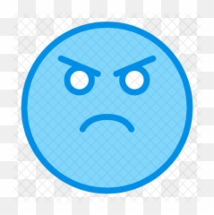 Angry Emoji Icon - Smiley,Angry Emoji Face