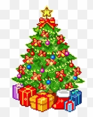 61449 Tree Free Clipart - Christmas Gif Transparent Emoji