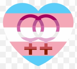 Heart Emoji,Trans Flag Emoji